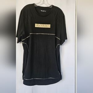 8ighth Dstrkt black and gold t shirt‎ size 2xl